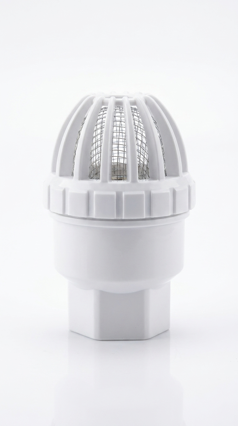 Flap foot valve